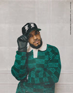 Faith+ Checkered Knitted Polo // Kelly Green