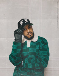 Faith+ Checkered Knitted Polo // Kelly Green