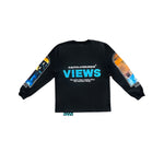 Painted Views Heavyweight T-Shirt // Black