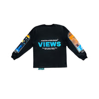 Painted Views Heavyweight T-Shirt // Black
