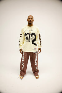 1972 Stamped Heavyweight T-Shirt // Cream