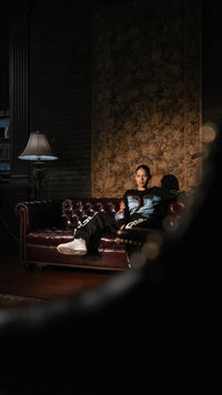 Painted Views Heavyweight T-Shirt // Black