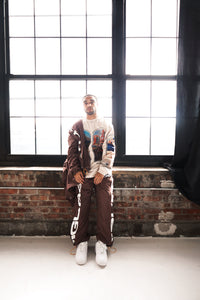 Four Links Zipper Jacket // Mocha Brown