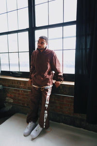 Four Links Zipper Jacket // Mocha Brown