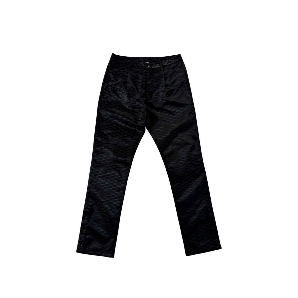 Faith+ Mens Jacquard Logo Pants // Black Faith+Figures