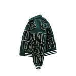 Varsity Letterman Jacket // Forest Green