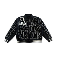 Varsity Letterman Jacket // Black