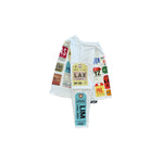 Lost Luggage Shirt // Multi White