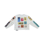 Lost Luggage Shirt // Multi White