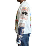 Lost Luggage Shirt // Multi White