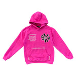 Members Only Varsity Hoodie // Magenta