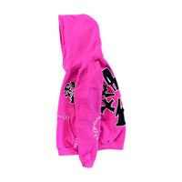 Members Only Varsity Hoodie // Magenta