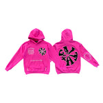 Members Only Varsity Hoodie // Magenta