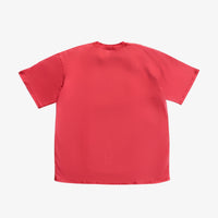 Essential Signature Tee // Fusion Red