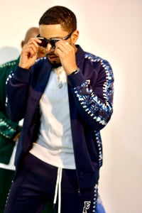 Robinson Tracksuit Jacket // Nipsey Blue