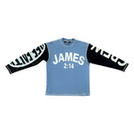James 2:14 Heavyweight T-Shirt // Blue