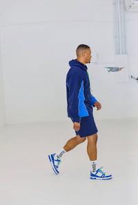 Retro Nylon Set - Blue Jacket