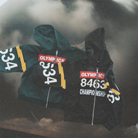 '96 Olympics Hoodie // Forest Green