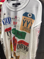 Lost Luggage Shirt // White