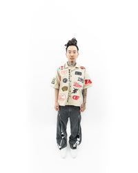 Motor City Bowling Shirt // Khaki