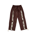 Four Links Zipper Pants // Mocha Brown