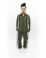 Four Links Zipper Pants // Olive Green