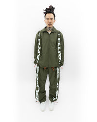 Four Links Zipper Pants // Olive Green