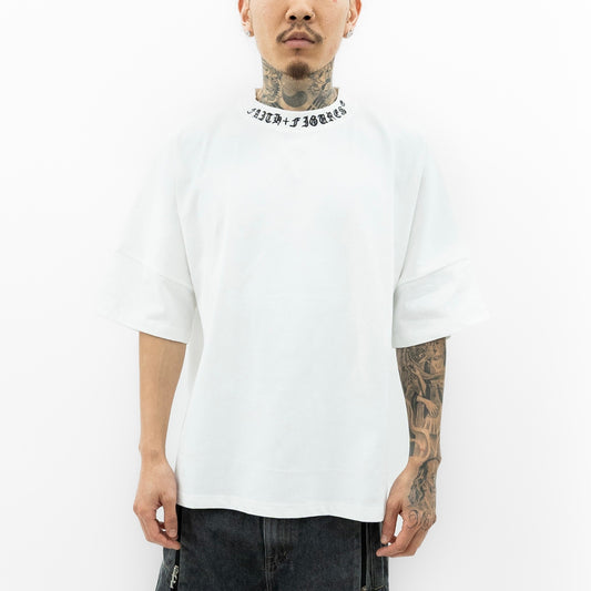 Faith+ Jumbo Shirt // White