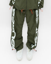 Four Links Zipper Pants // Olive Green