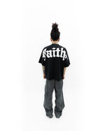 Faith+ Jumbo Shirt // Black