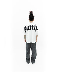 Faith+ Jumbo Shirt // White