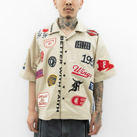 Motor City Bowling Shirt // Khaki