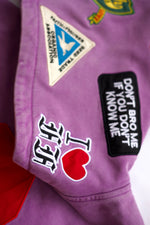 Rose’s Garden Hoodie // Purple Rain