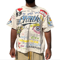 Yearbook T-Shirt // Cream