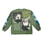 Faith in the Fog Long Sleeve T-Shirt // Vintage Green