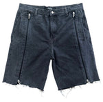 Four Links Zipper Denim Jorts // Black