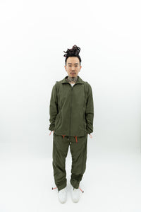 Four Links Zipper Pants // Olive Green