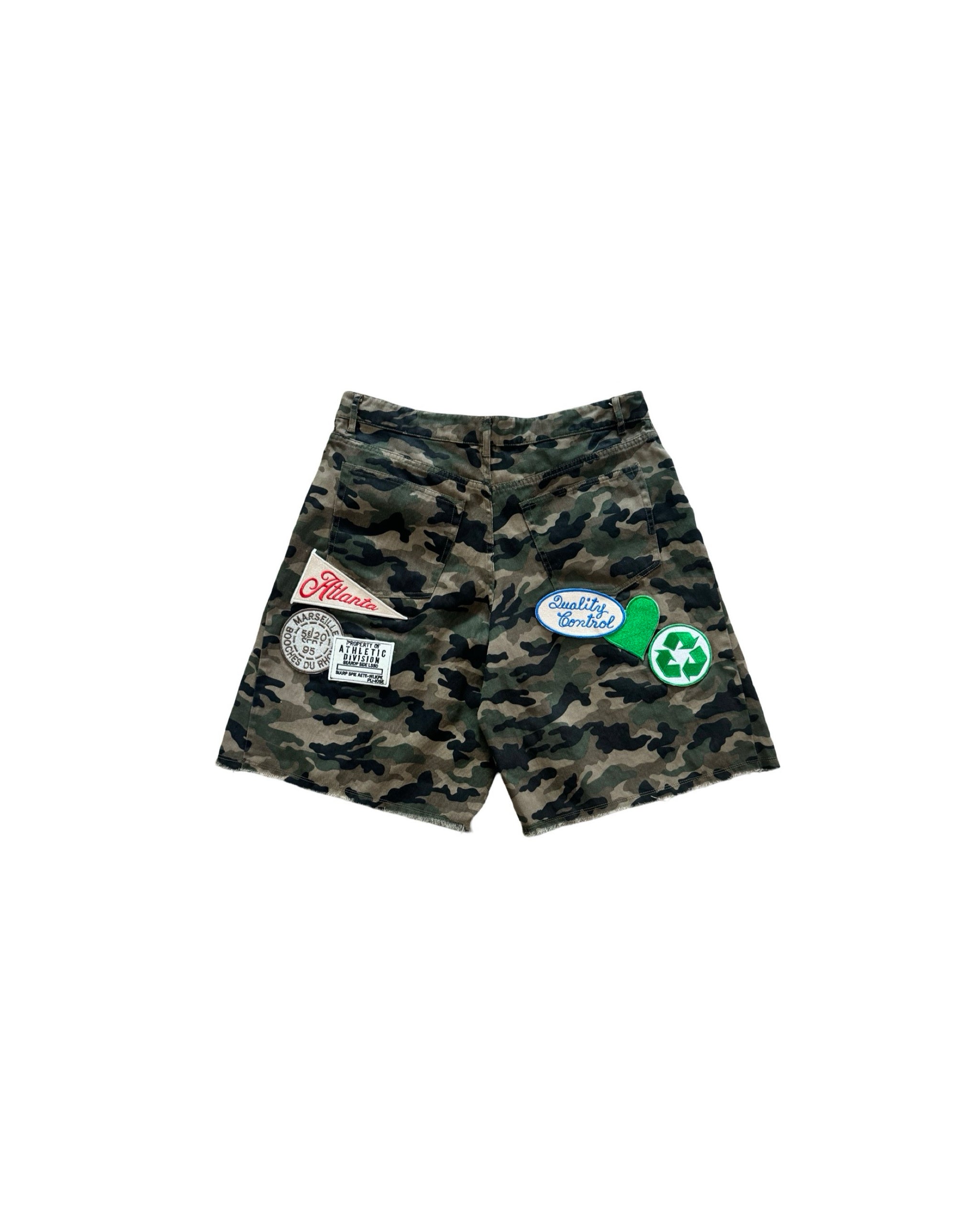 78 Lightning Bolts Shorts - French Blue | Faith+Figures