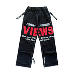 Views Oversized Cargo Pants // Black