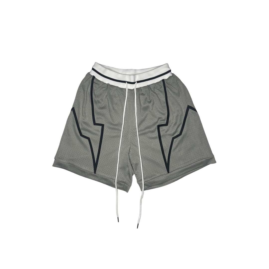 78 Lightning Bolts Shorts - Gray